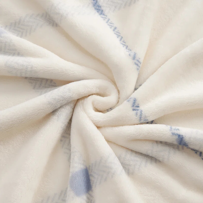 Lucky Brand Lucky Brand Palmdale Reversible Plush & Cozy Thow Blankets - 50" x 70"