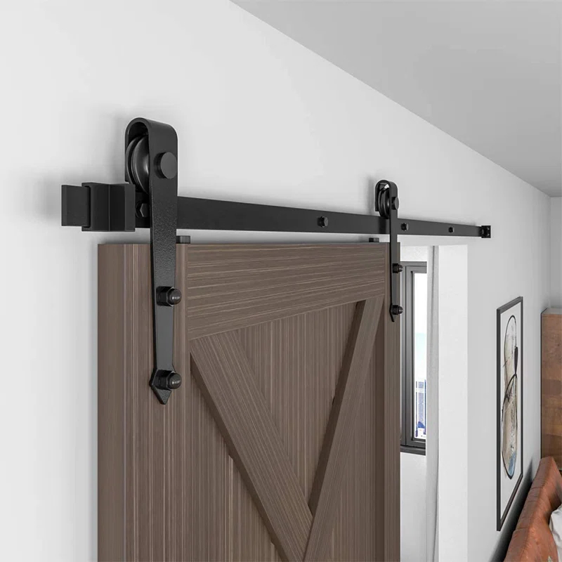 Lazio Sliding Standard Single Barn Door Hardware Kit