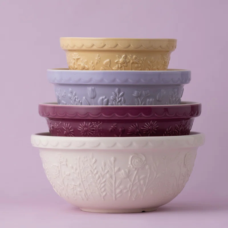 In The Meadow Earthenware Mixing Bowl