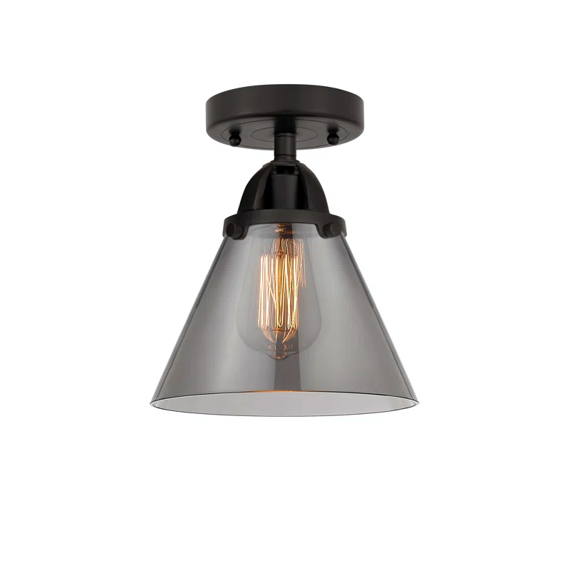 Innovations Lighting Glass Semi Flush Mount