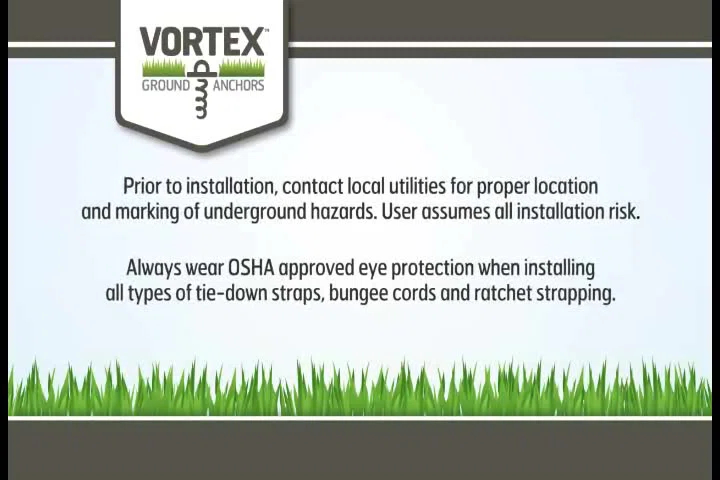Vortex Gardening Ground Anchor (Set of 4)