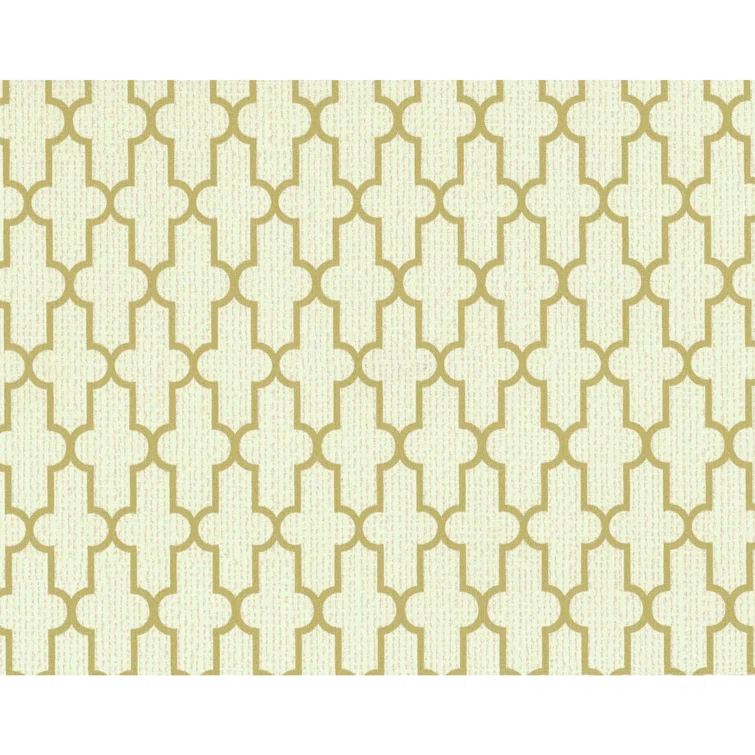 York Wallcoverings Library II Geometric Roll