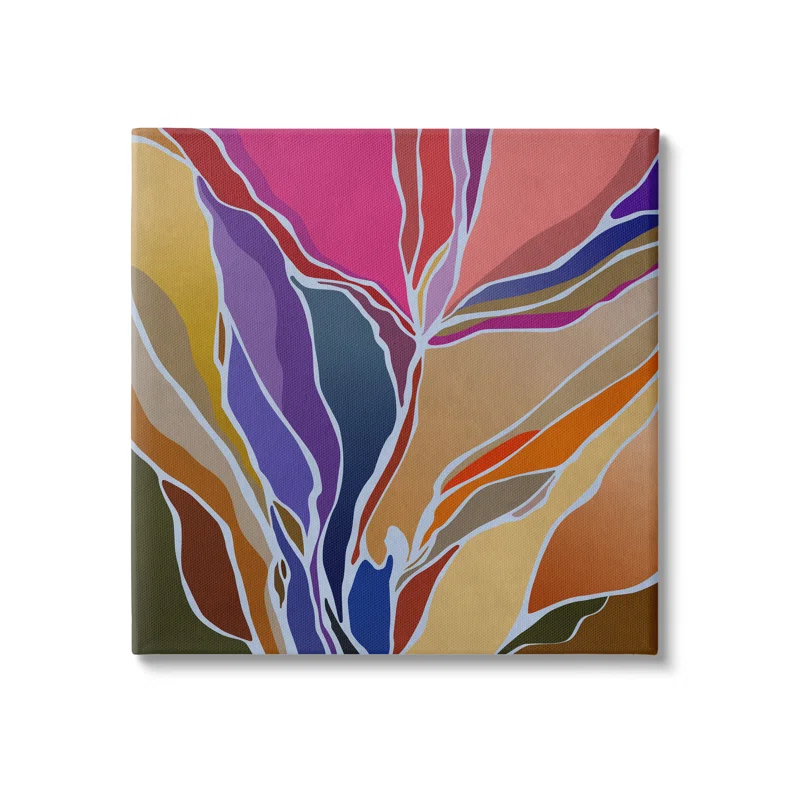 Stupell Industries " Abstract Botanical Composition " by Angel Estevez