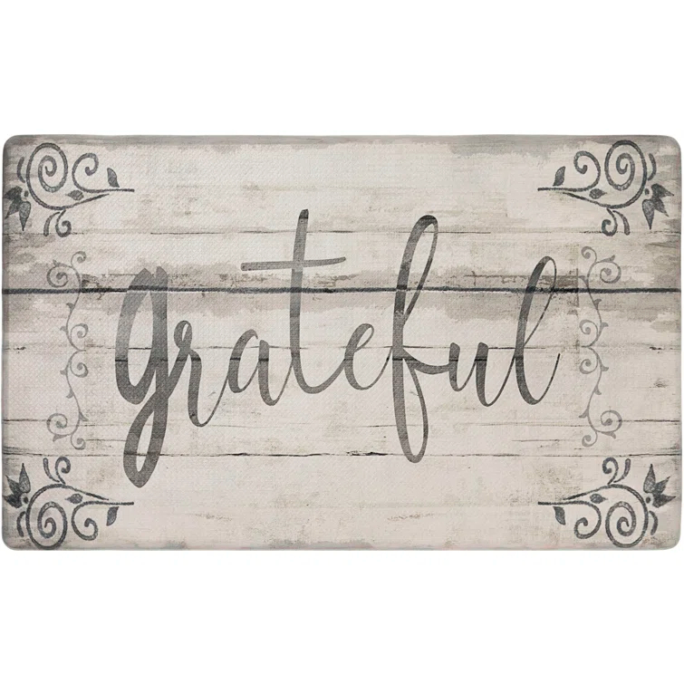 SoHome Cozy Living Grateful Floral Anti-Fatigue Mat