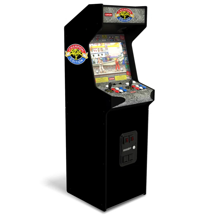Arcade 1Up Arcade1Up Street Fighter II CE HS-5 Deluxe 5ft Stand-Up Cabinet Arcade Machine
