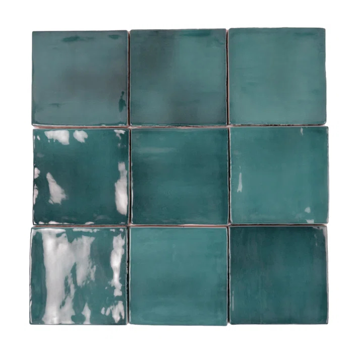 Apollo Tile Silken 3.94 in. x 3.94 in. Glossy Ceramic Square Wall and Floor Tile (6.48 sq. ft./case) (60-pack)