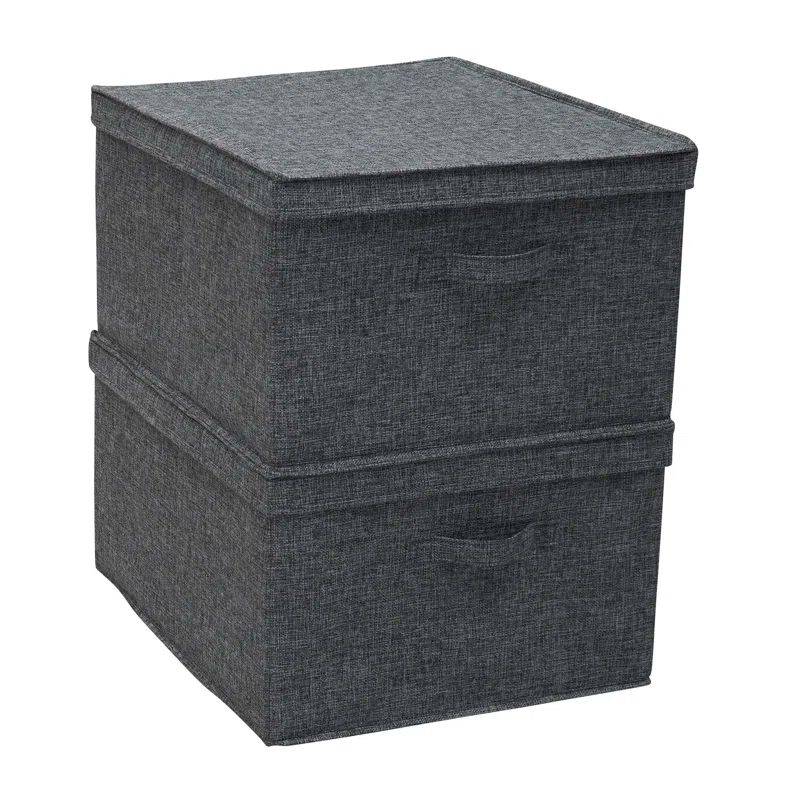 Household Essentials Fabric Bin (Set of 2)