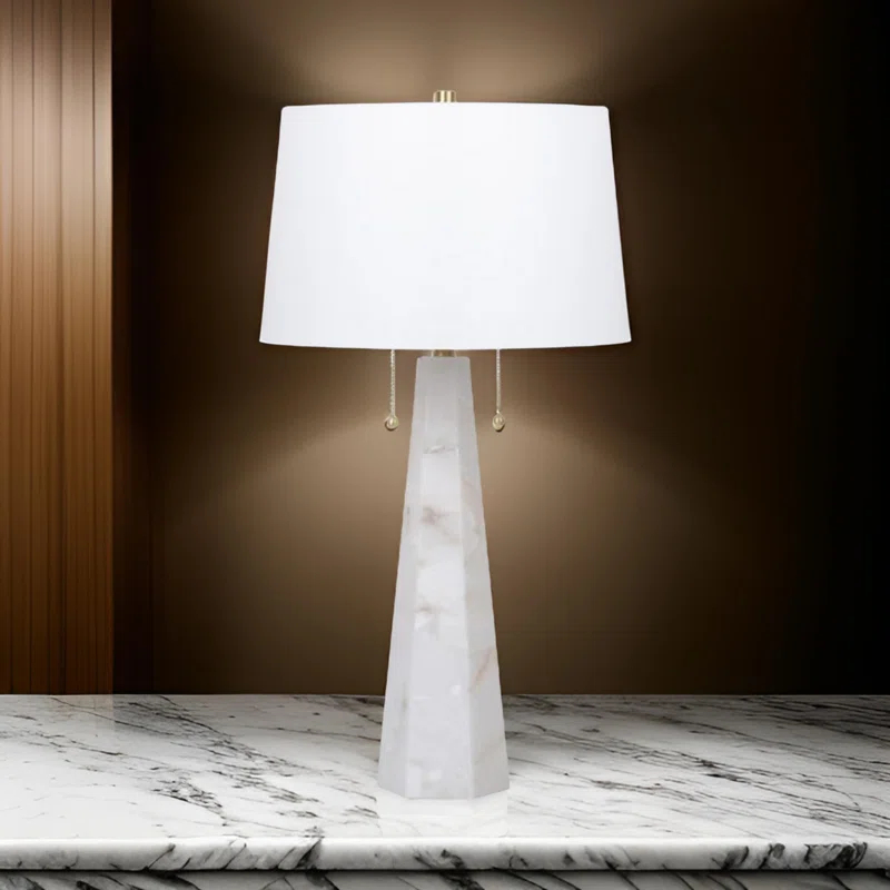 Benjara Resin Table Lamp
