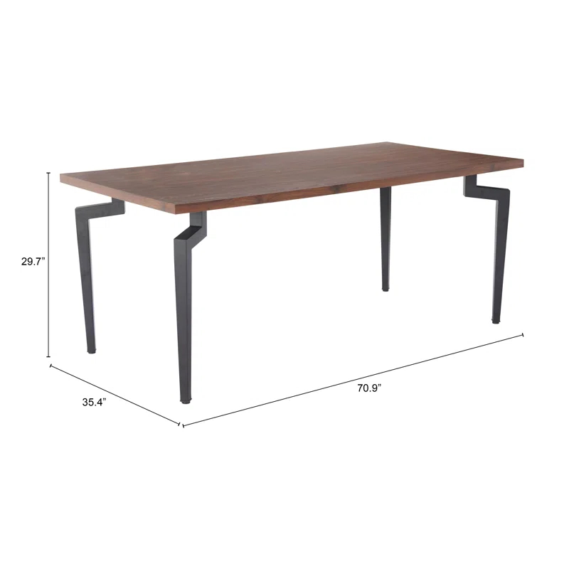Kani Metal Base Dining Table