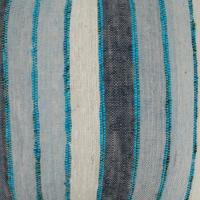 Lynn Collection Striped Cotton Pillow Cover
