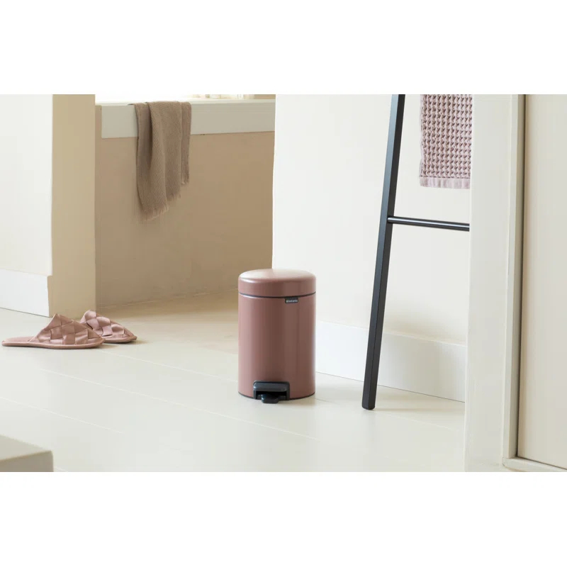 Brabantia Brabantia NewIcon Step On Trash Can, 0.8 Gallon (3 Liter)