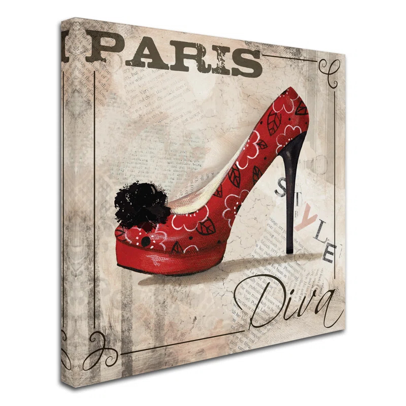 Trademark Fine Art Fiona Stokes-Gilbert " Paris Style " by Fiona Stokes-Gilbert