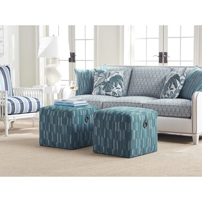 Ocean Breeze Jupiter Ottoman