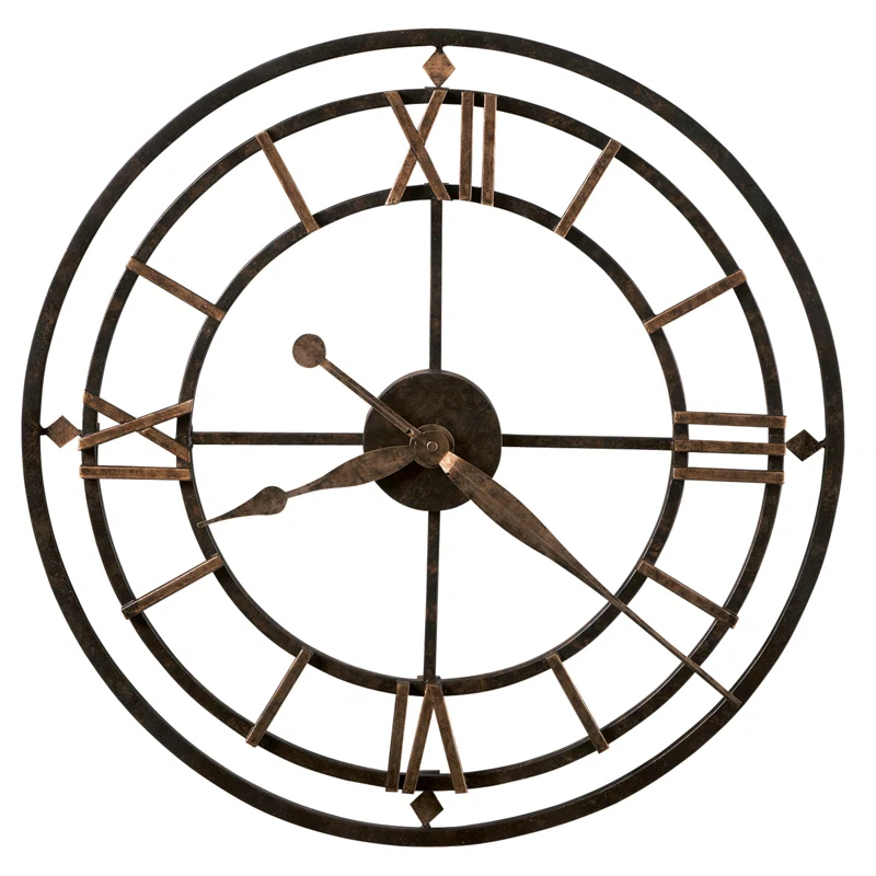 Howard Miller® Metal Wall Clock