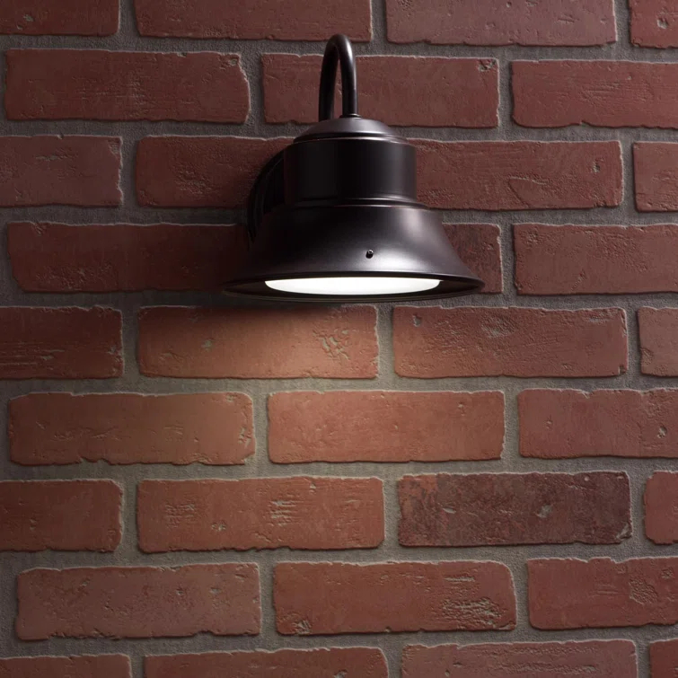 FeitElectric 1 - Head Hardwired Dusk to Dawn Outdoor Security Area Light