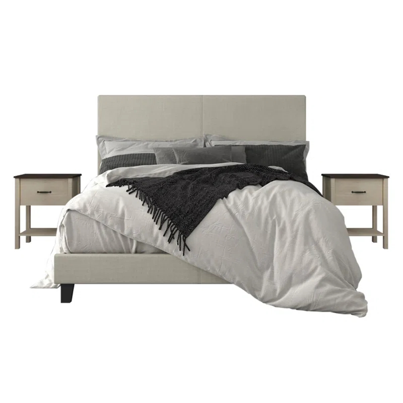 Andover Mills™ Behnke 3 Piece Bedroom Set