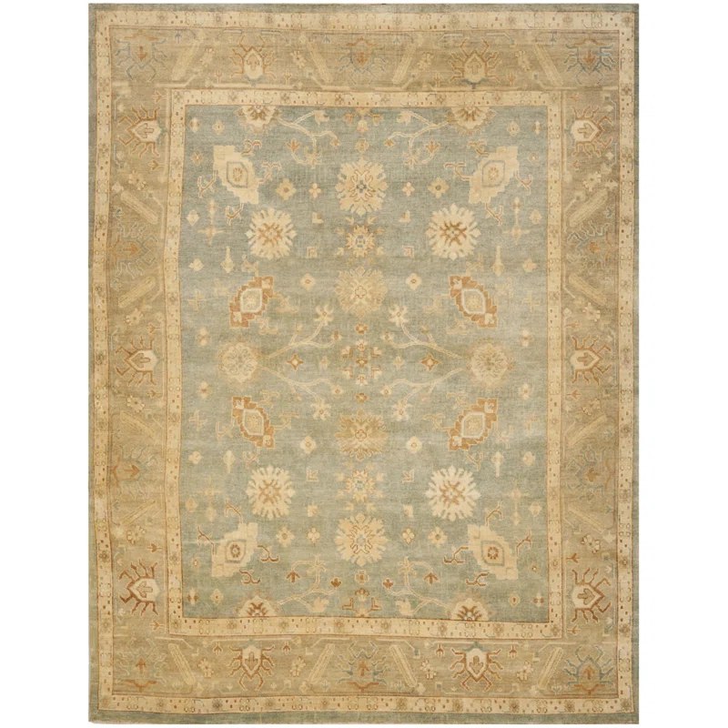 Safavieh Oushak Hand Knotted Wool Oriental Rug