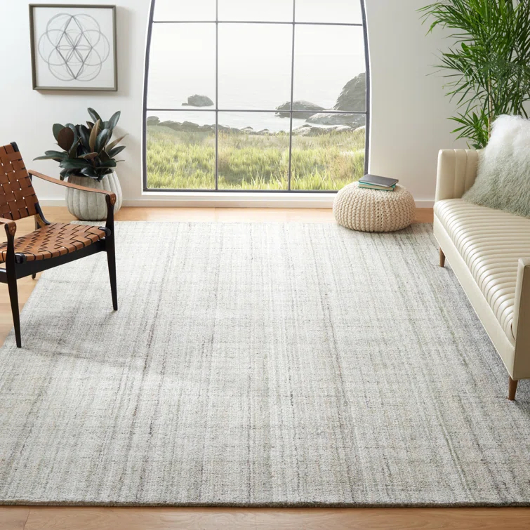 Dovecove Abstract Hand Tufted Performance Rug