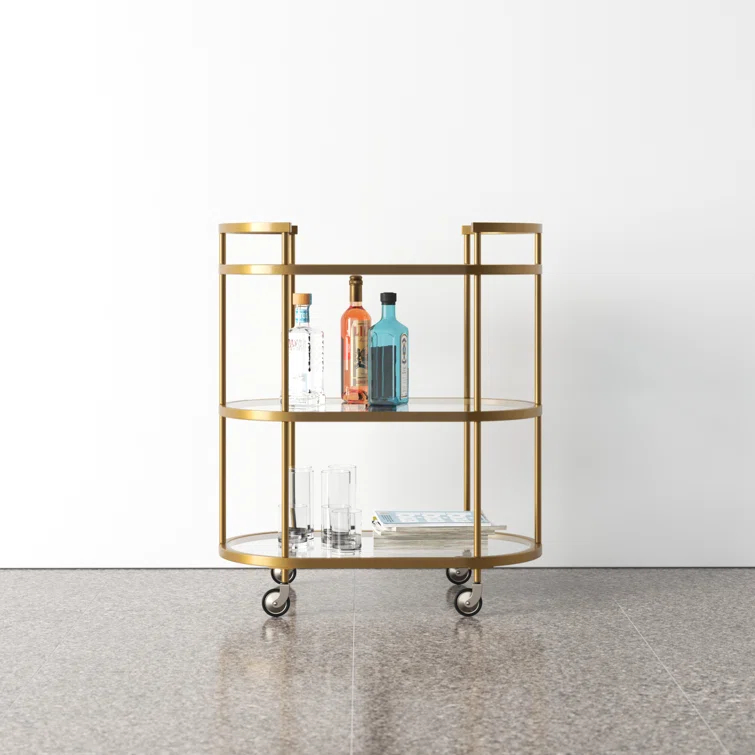 Rosario Metal Bar Cart