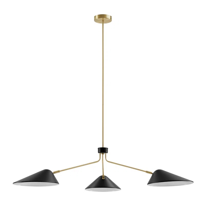 Modway Journey 3-Light 14" Arm Pendant
