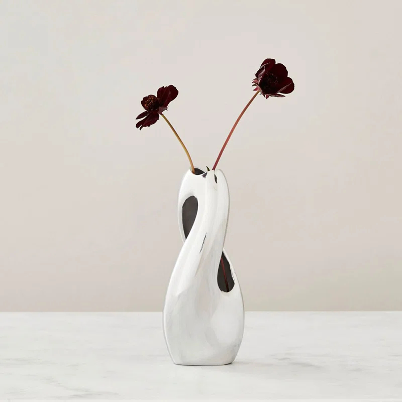 Nambé Nambe Twist Bud Vase