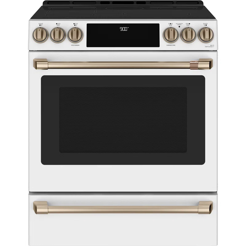 Café Café Smart Appliances Induction 30" 5.7 cu. ft. Slide-in Electric Range