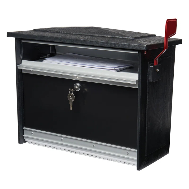 Architectural Mailboxes Mailsafe Locking Wall Mounted Mailbox