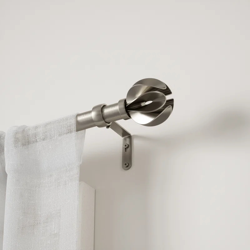 Umbra Blossom Adjustable Single Curtain Rod