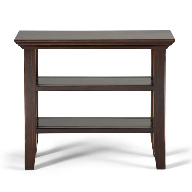 Simpli Home Acadian Solid Wood End Table