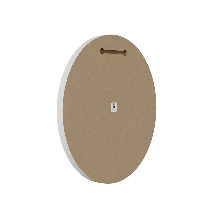 Stupell Industries Abstract Deco Sunburst Shape Over Dark Blue Circular Wall Plaque, 12" Diameter