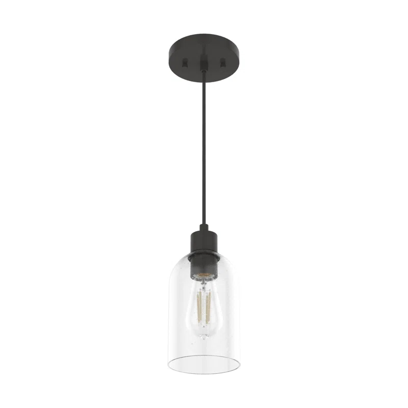 Lochemeade 1 - Light Single Cylinder Pendant
