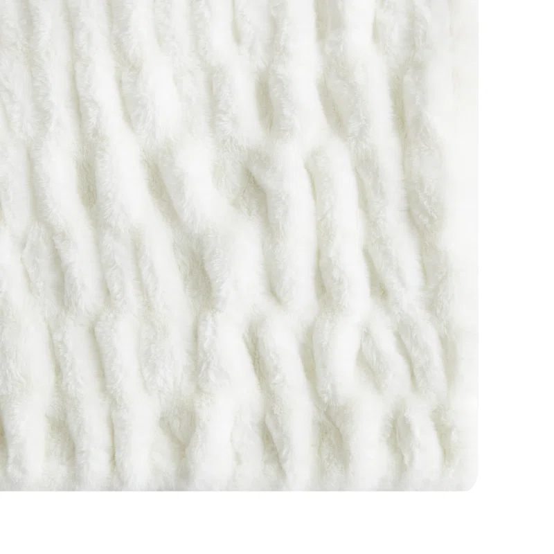 Tahari Home Isla Faux Fur Throw
