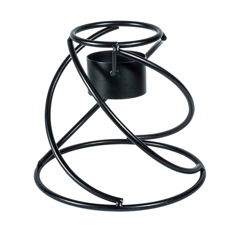 Echo Valley Weather Resistant Metal Abstract Gazing Ball Stand