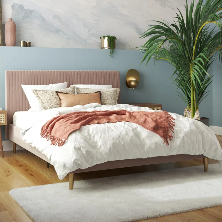 Mr. Kate Daphne Upholstered Platform Bed