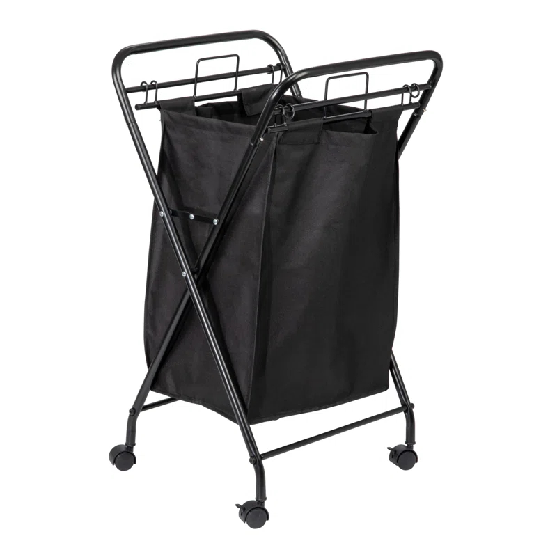 Rolling Laundry Hamper with Handles
