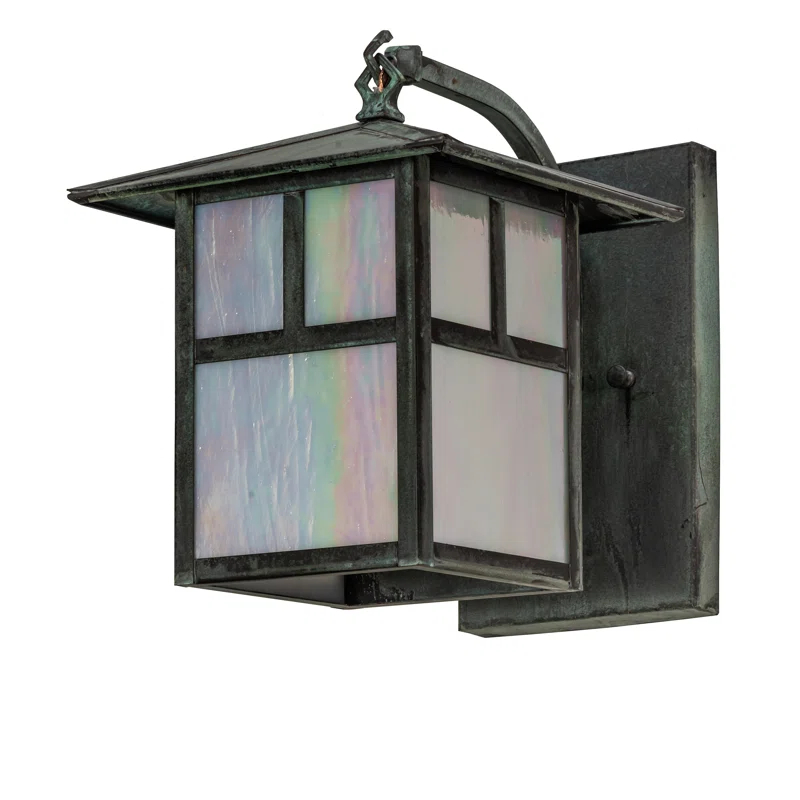 Meyda Lighting "T" Mission Copper Armed Sconce