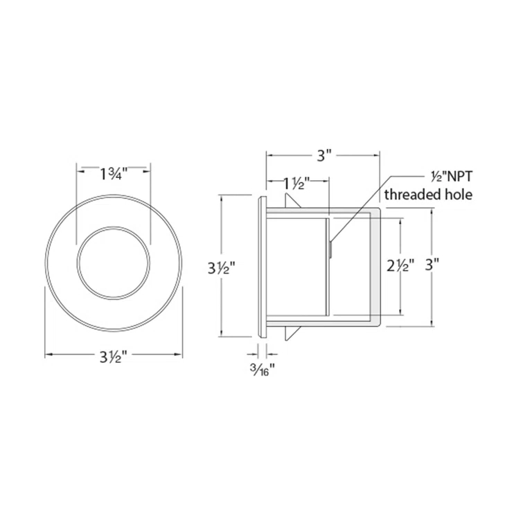 WAC Lighting Integrated LED Metal Deck Light | Wayfair