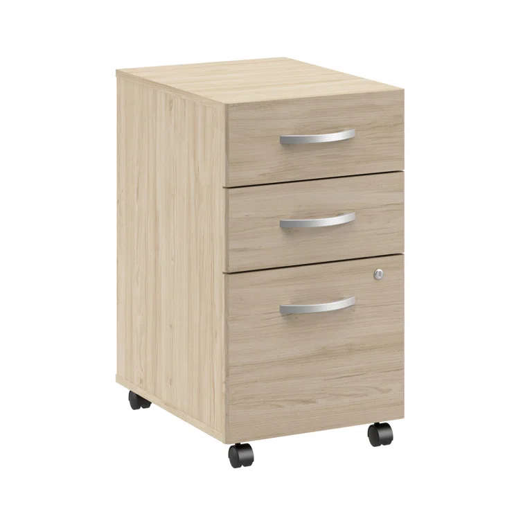 Bush Business Furniture Arrive 16'' Wide 3 -Drawer Mobile File Cabinet