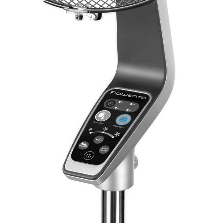 Rowenta Rowenta Turbo Silence Extreme Stand Fan With 5 Speeds, Oscillating Feature, Adjustable Height And Remote