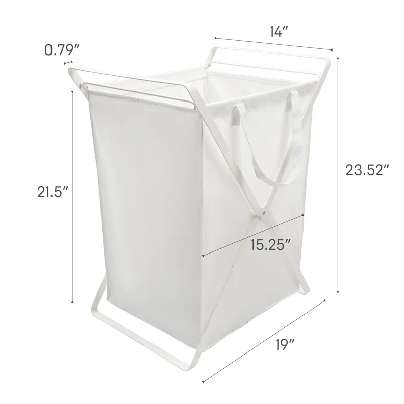 Yamazaki Home Metal Laundry Hamper