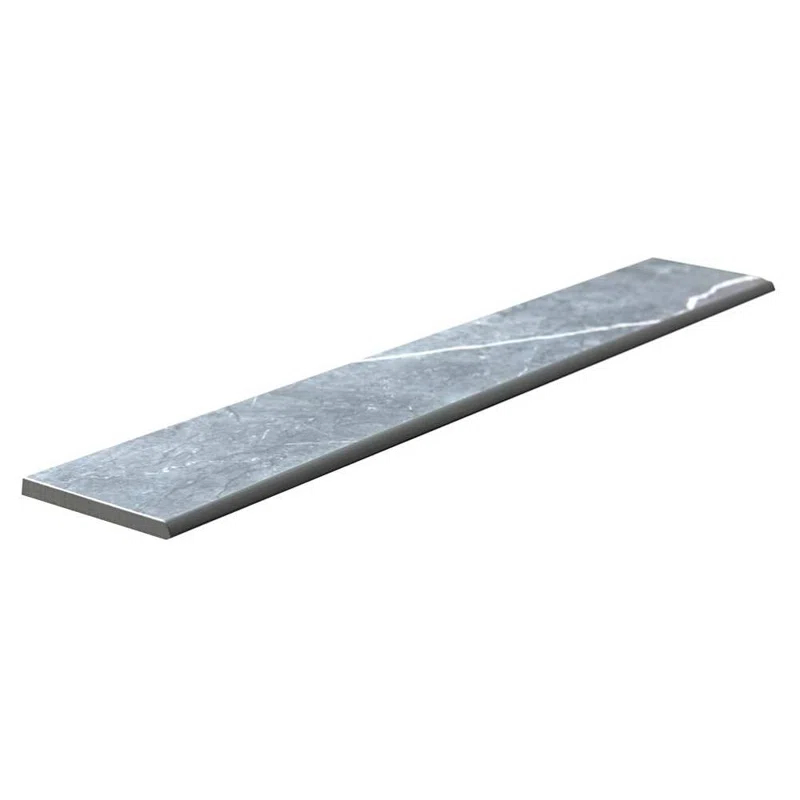The Tile Life Opera 24'' L x 3'' W Porcelain Bullnose Tile Trim
