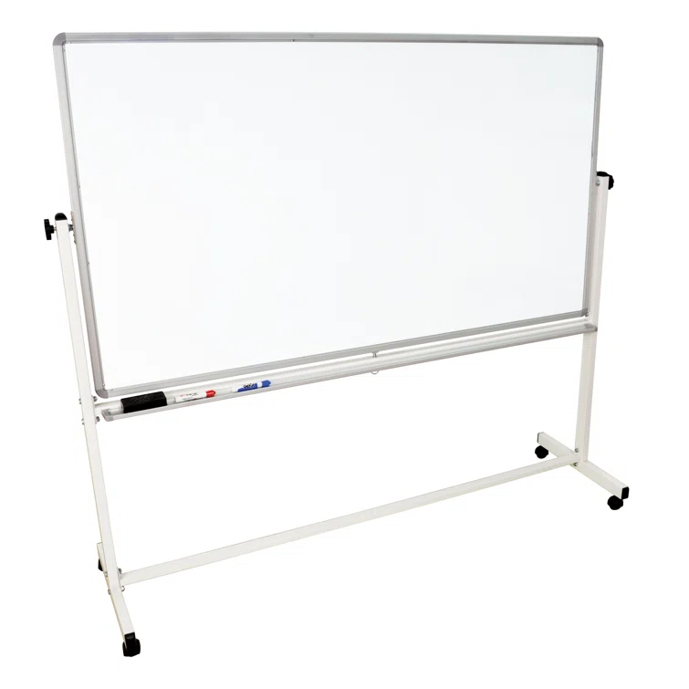 Inbox Zero Mobile Double Sided Magnetic Whiteboards - Multiple Sizes
