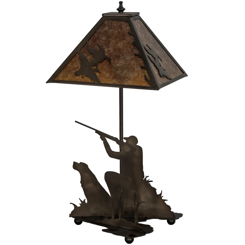 Meyda Lighting Rustic Lodge Metal Novelty Lamp