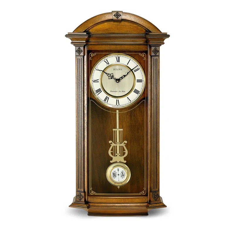 Bulova Metal Wall Clock