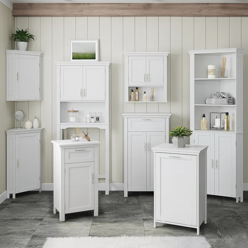 RiverRidge Home RiverRidge Somerset Over the Toilet Bathroom Spacesaver Wall Medicine Storage Cabinet with Adjustable Shelf