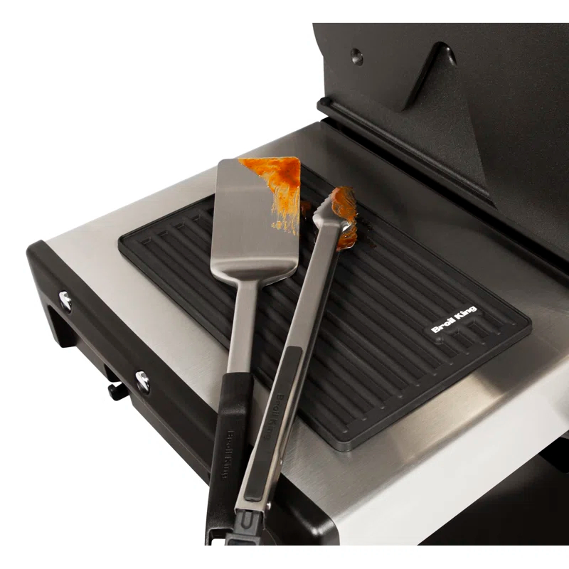 Broil King Crown Pellet Silicone Side Shelf Magnetic Design Mat | Wayfair