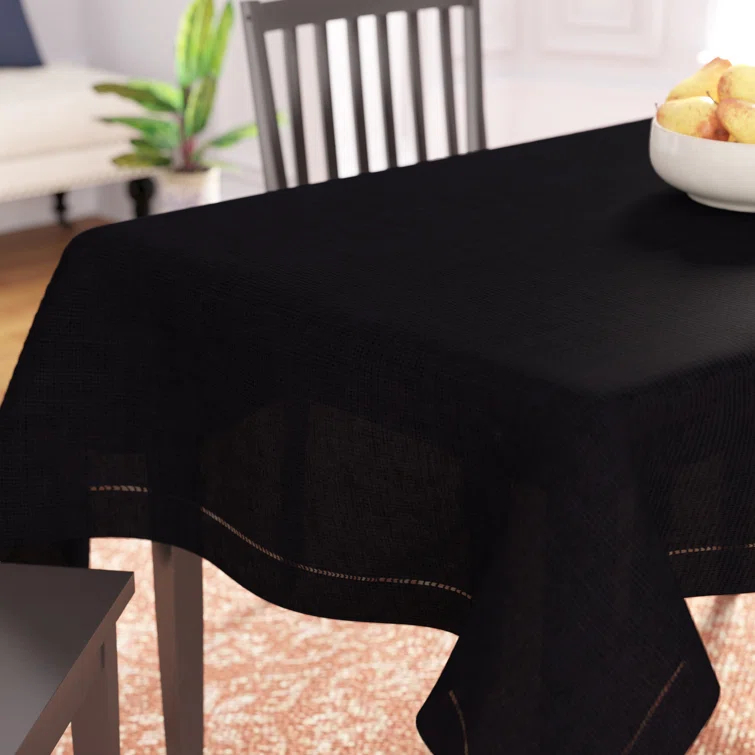 Ebern Designs Umana Solid Color Square Tablecloth