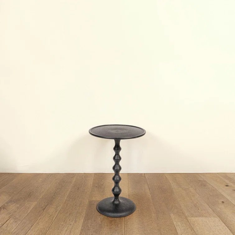 Rowena Interiors Alexander Hammered Metal Side Table