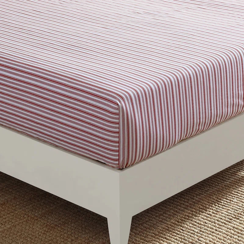 Nautica Percale Cotton Fully Elastic Fitted Sheet & Reviews | Wayfair