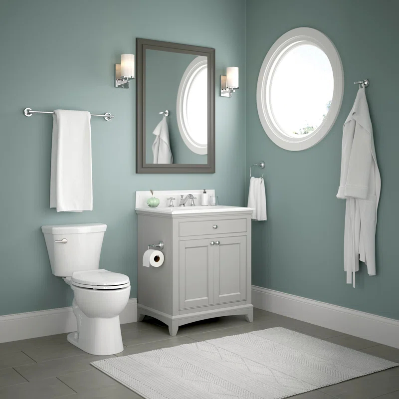 Franklin Brass VOI24-PC Voisin 24 in. Towel Bar Bath Hardware Accessory
